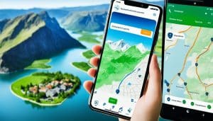 Aplicativo de satélite