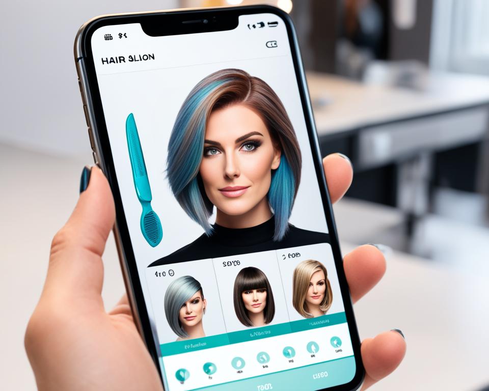 Aplicativos de simulação de corte de cabelo