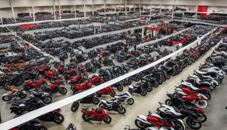 Leilão de Motos do Detran