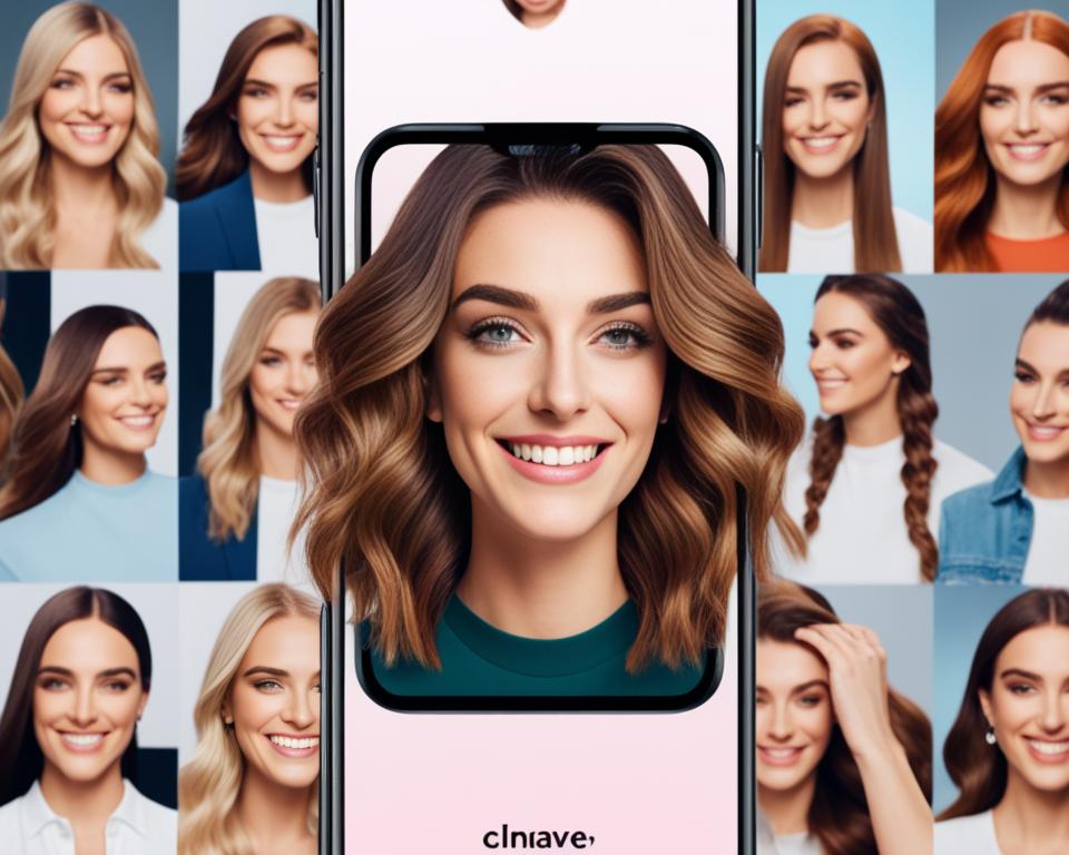 apps que simulam corte de cabelo