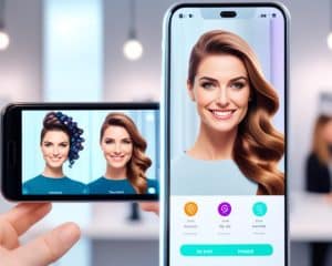 apps que simulam corte de cabelo