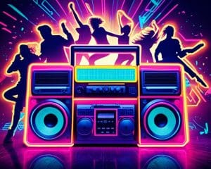 Aplicativo para escutar músicas dos anos 80