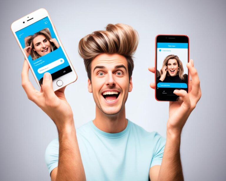 Aplicativo que simula cortes de cabelo