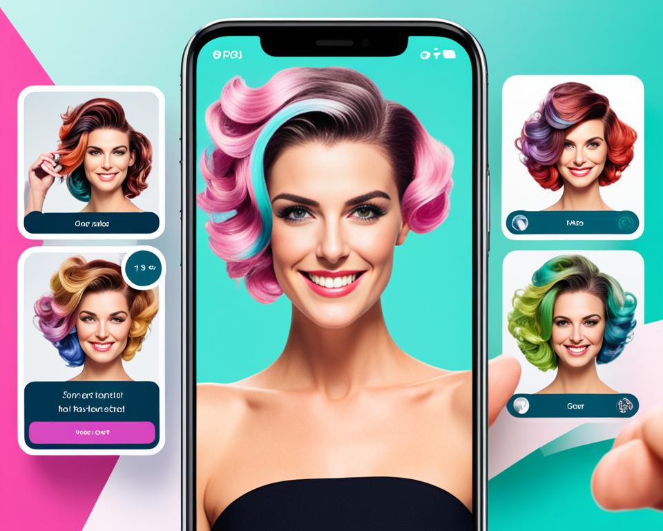 Aplicativos para simular cortes de cabelo