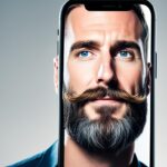 Experimente este app para simular barba agora!