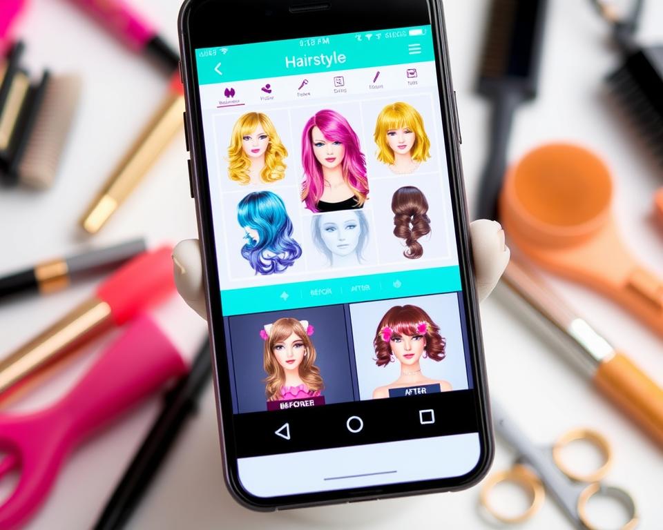 app que simula cabelos app que simula cabelos