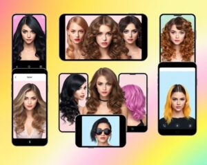 apps para simular cabelos