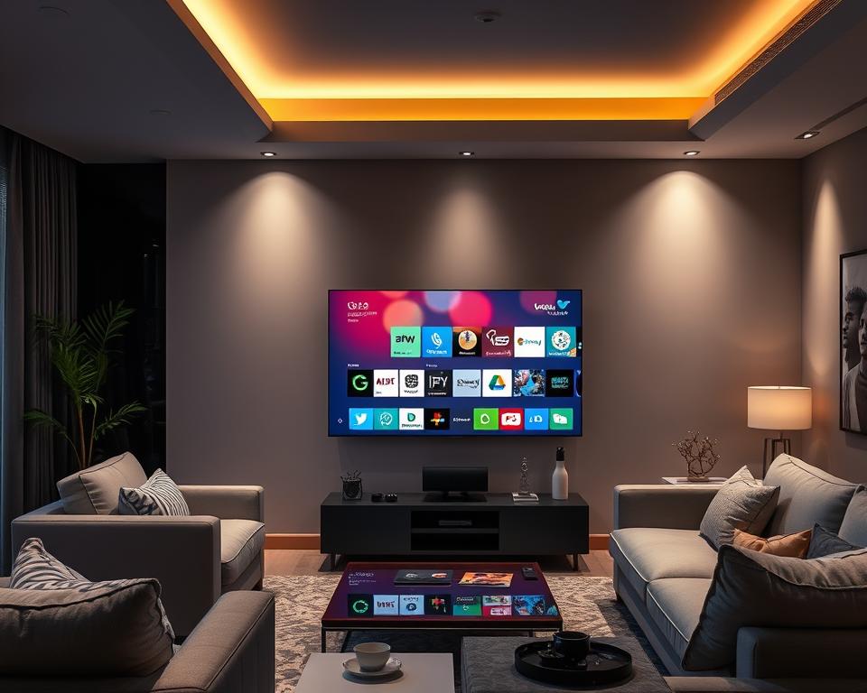 Google TV interface Google TV interface