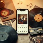 Explore músicas nostálgicas com nosso app exclusivo