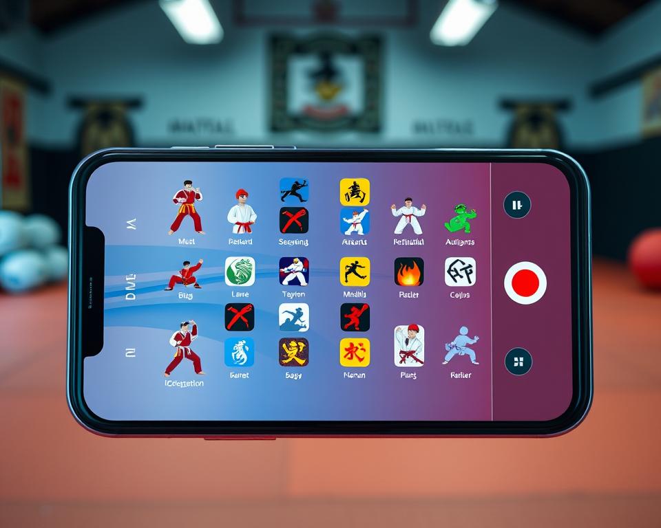app para aprender artes marciais