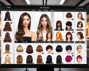 app para simular cabelo