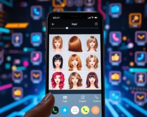 app para simular cabelo
