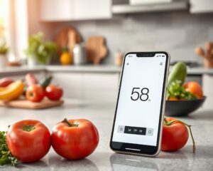 Aplicativo de balança digital