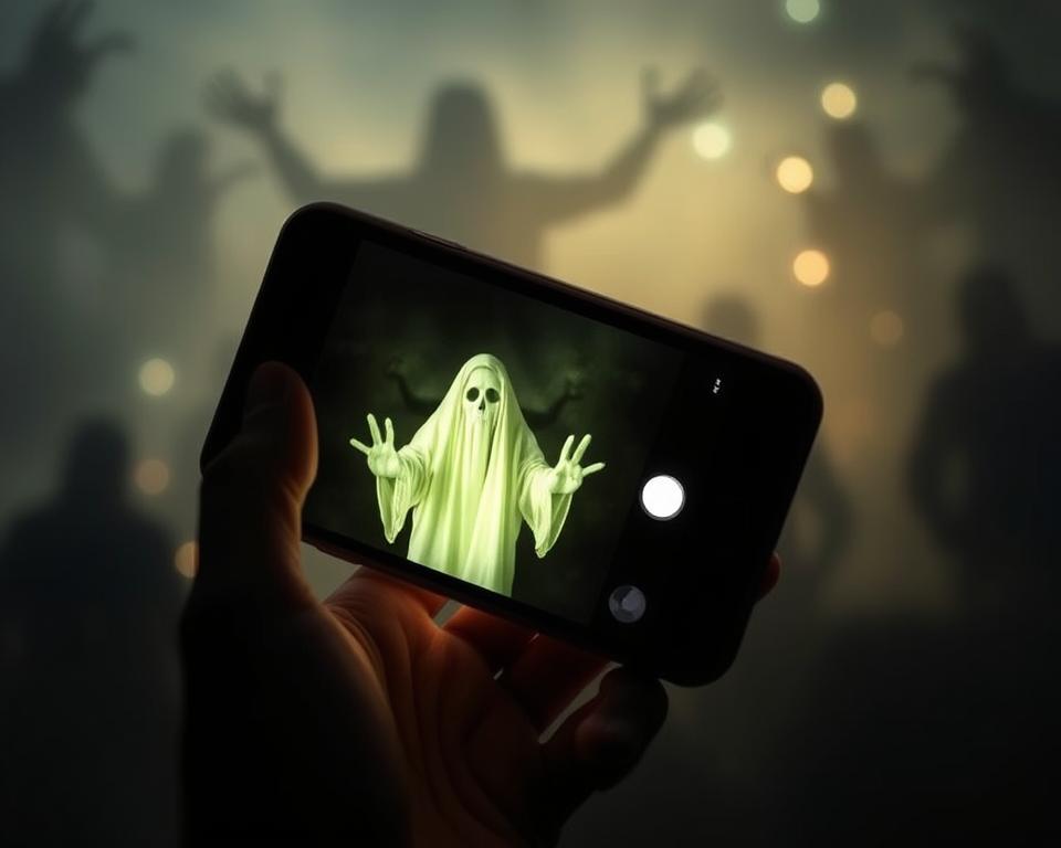 Aplicativo para encontrar fantasmas