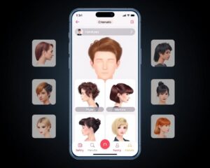 app para simular cabelo