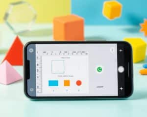 App de medir área e contar objetos