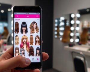 app de simular cabelo