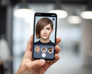 Aplicativo que simula novos cortes de cabelo teste agora mesmo!!!!