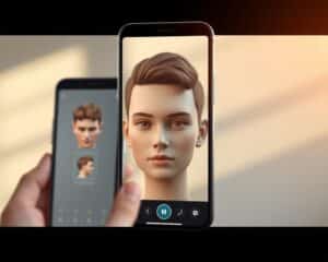 app para simular cortes de cabelo