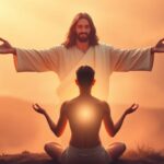 Abraçe Jesus com a tecnologia do IA em um aplicativo