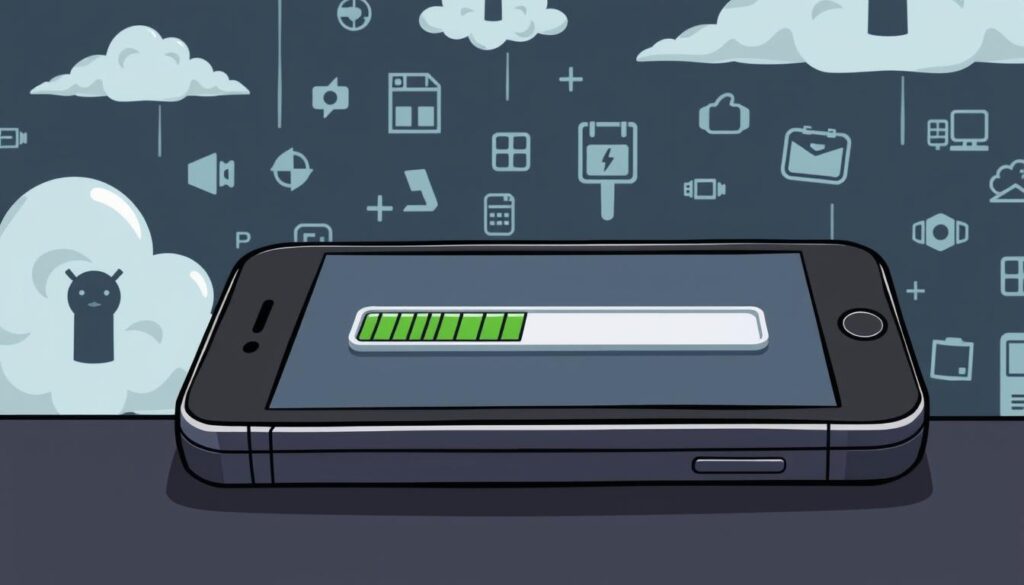 armazenamento do smartphone armazenamento do smartphone