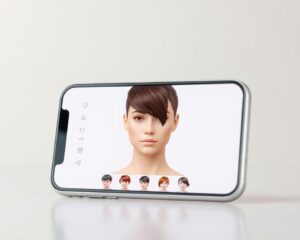 app para simular cortes de cabelo