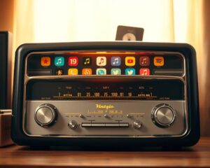 App de radio para ouvir músicas nostálgicas