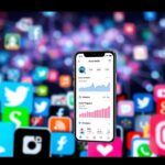 Use o App para ver o acessos do seu perfil das redes sociais