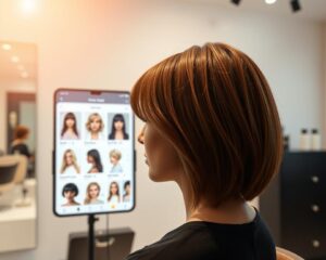 app para simular cortes de cabelo