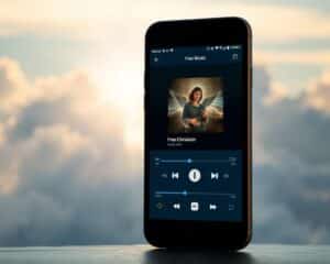 Aplicativo grátis de música cristã