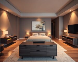 Decoração inteligente com IA