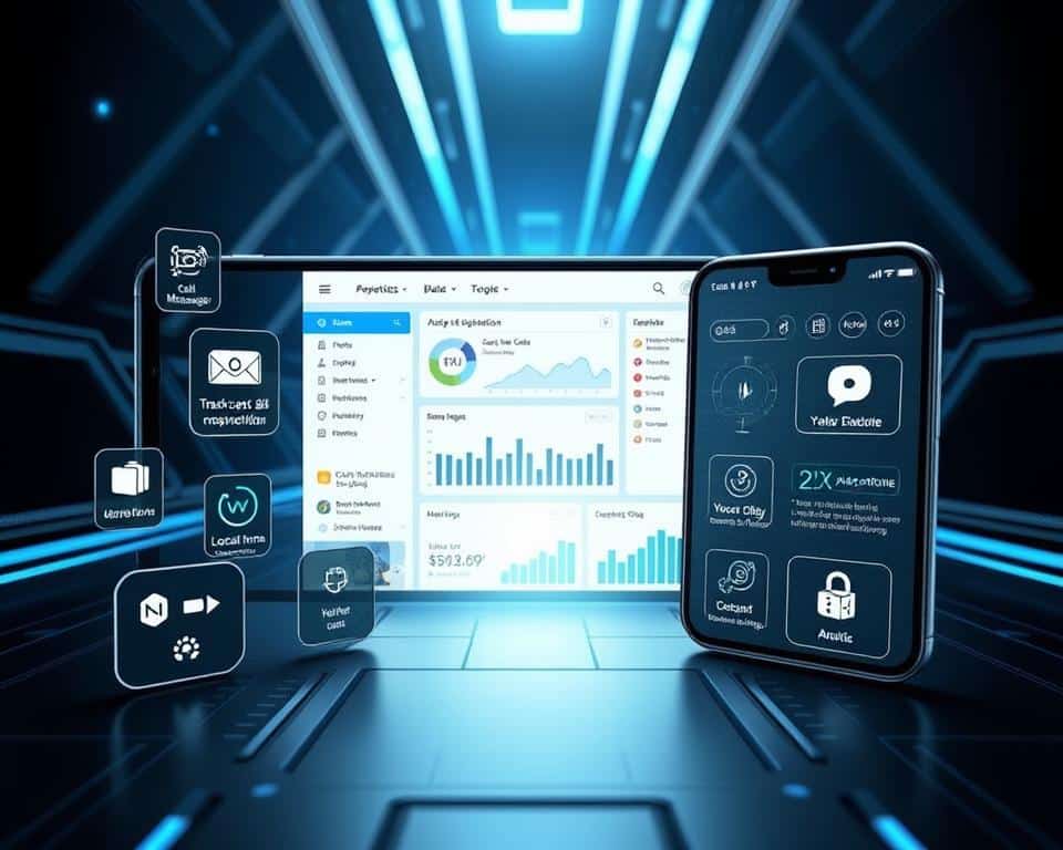 Funcionalidades de monitoramento de celular
