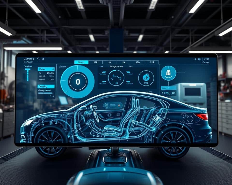 diagnóstico de manutenção automotiva