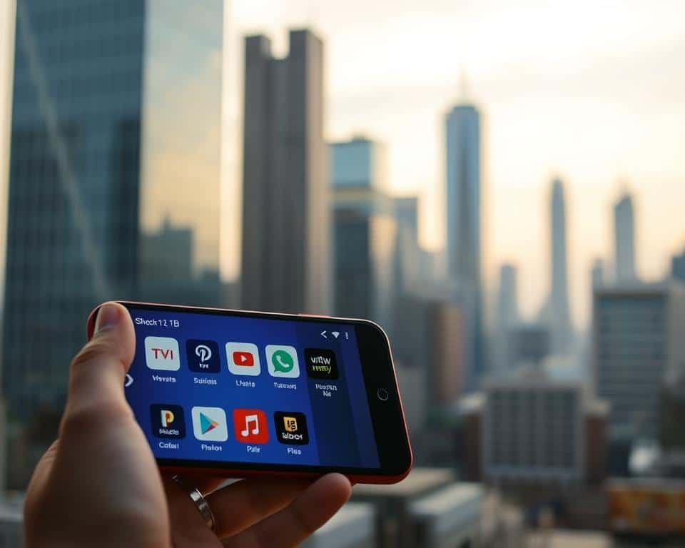 Aplicativos de TV no Celular