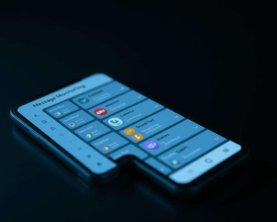 Monitoramento de mensagens em dispositivos móveis