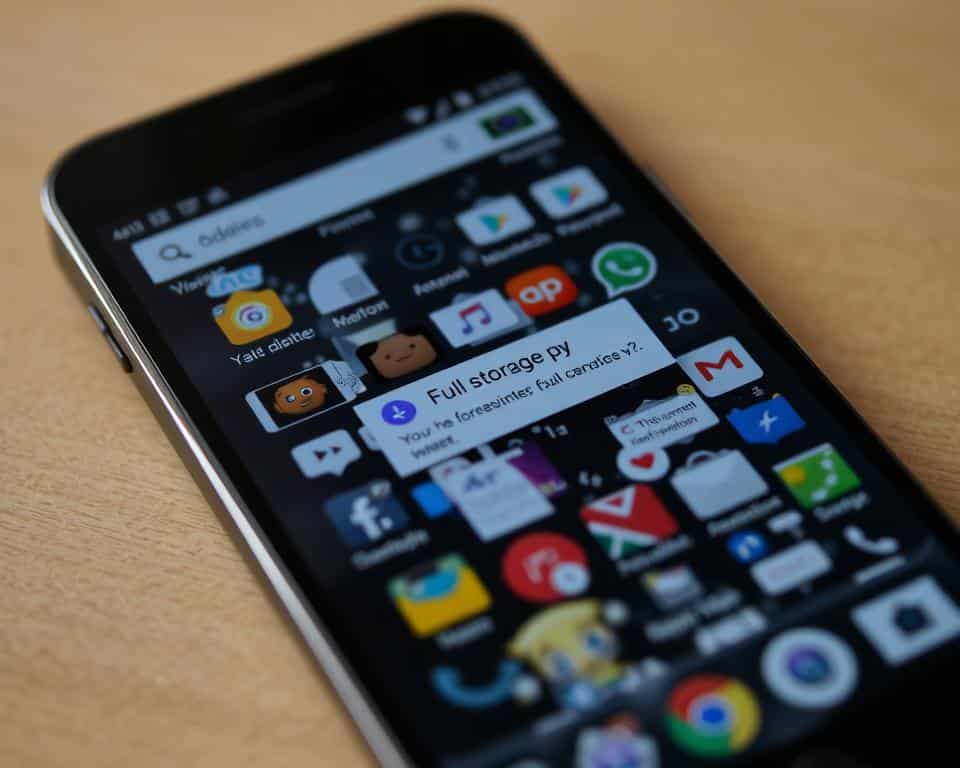 Armazenamento Android cheio