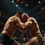 Luta livre em tempo real — entre já