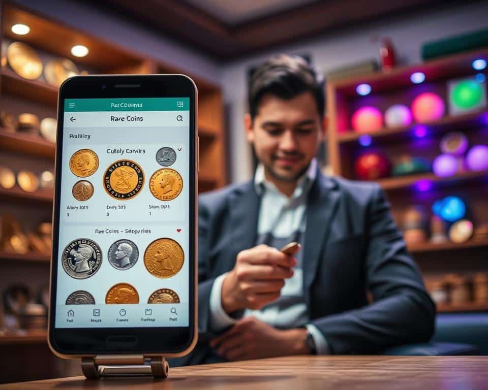 aplicativo de identificação de moedas raras