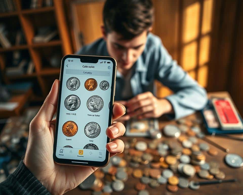 aplicativo de identificação de moedas raras
