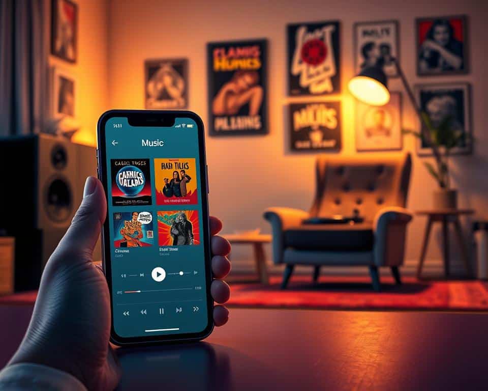 aplicativo de música