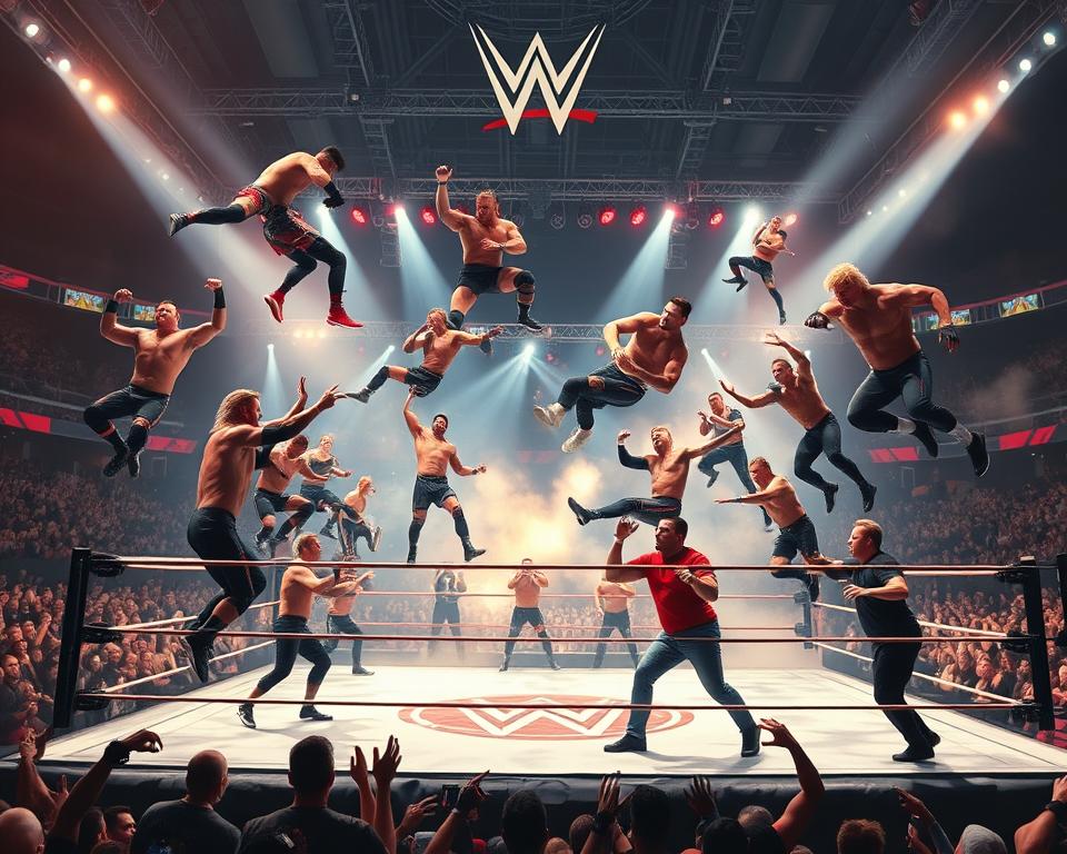 evolução da WWE