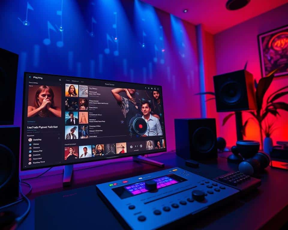 funcionalidades exclusivas playlists musicais