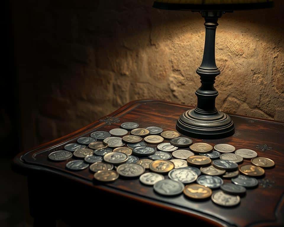 identificar moedas raras