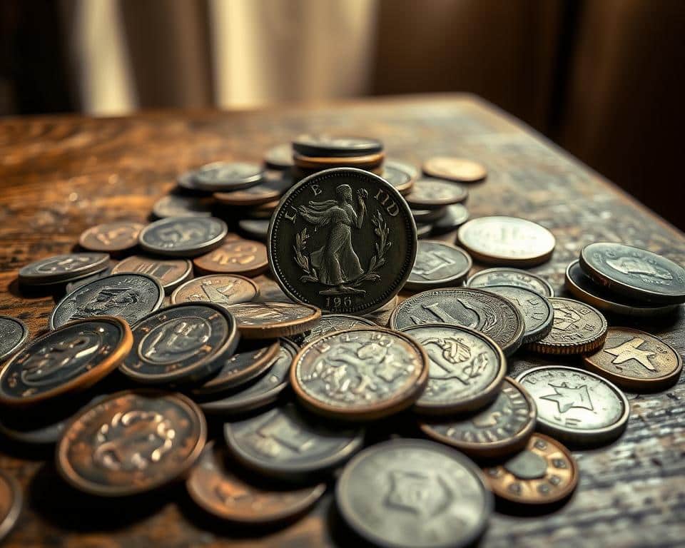 moedas antigas raras