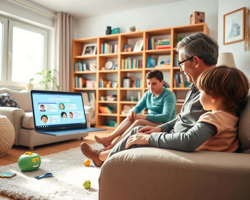 vigilância de bate-papos de crianças