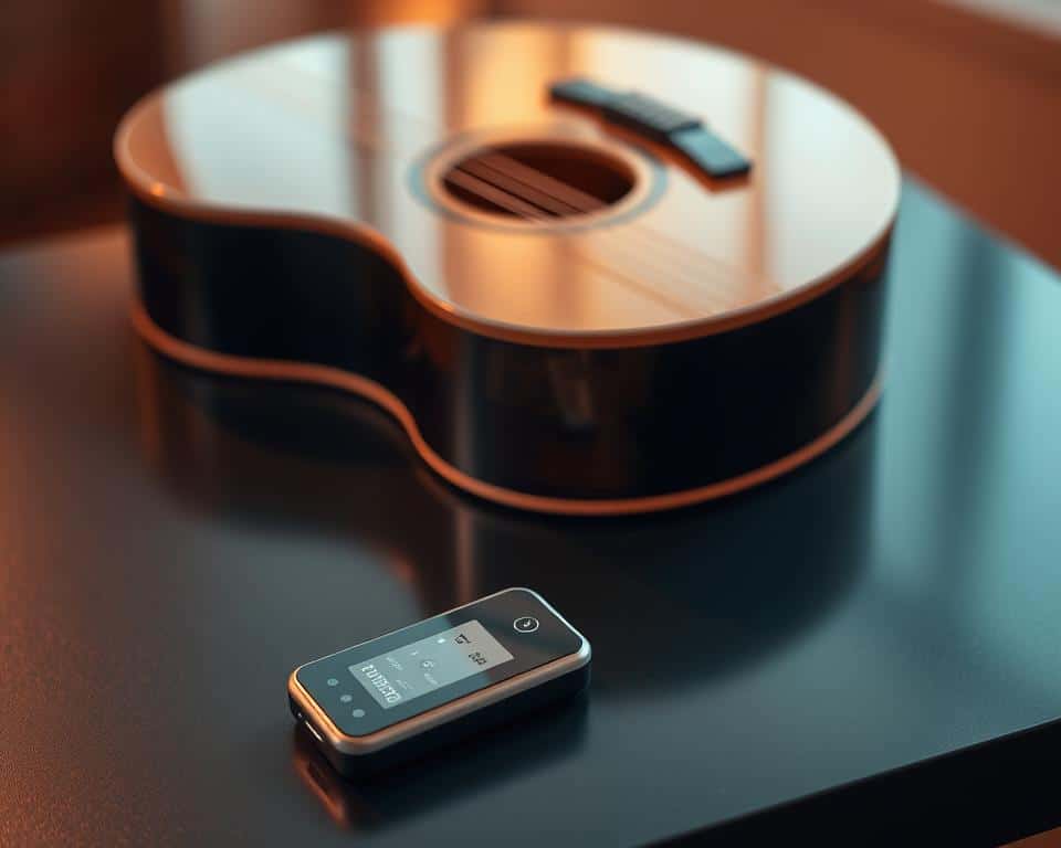 violão afinado automaticamente