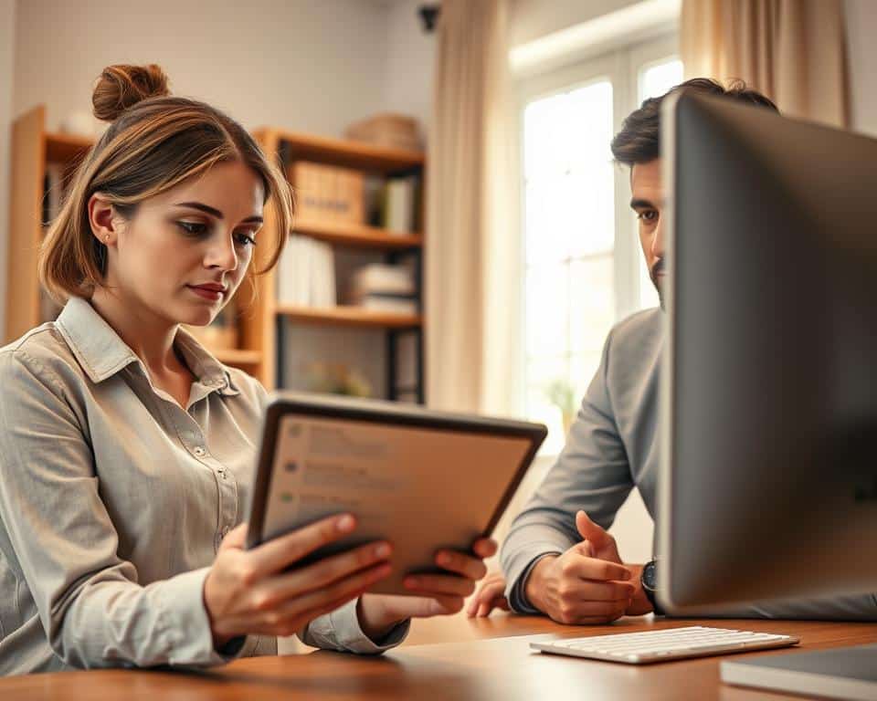 Monitoramento de mensagens online para pais