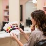 Teste cores de cabelo antes de pintar