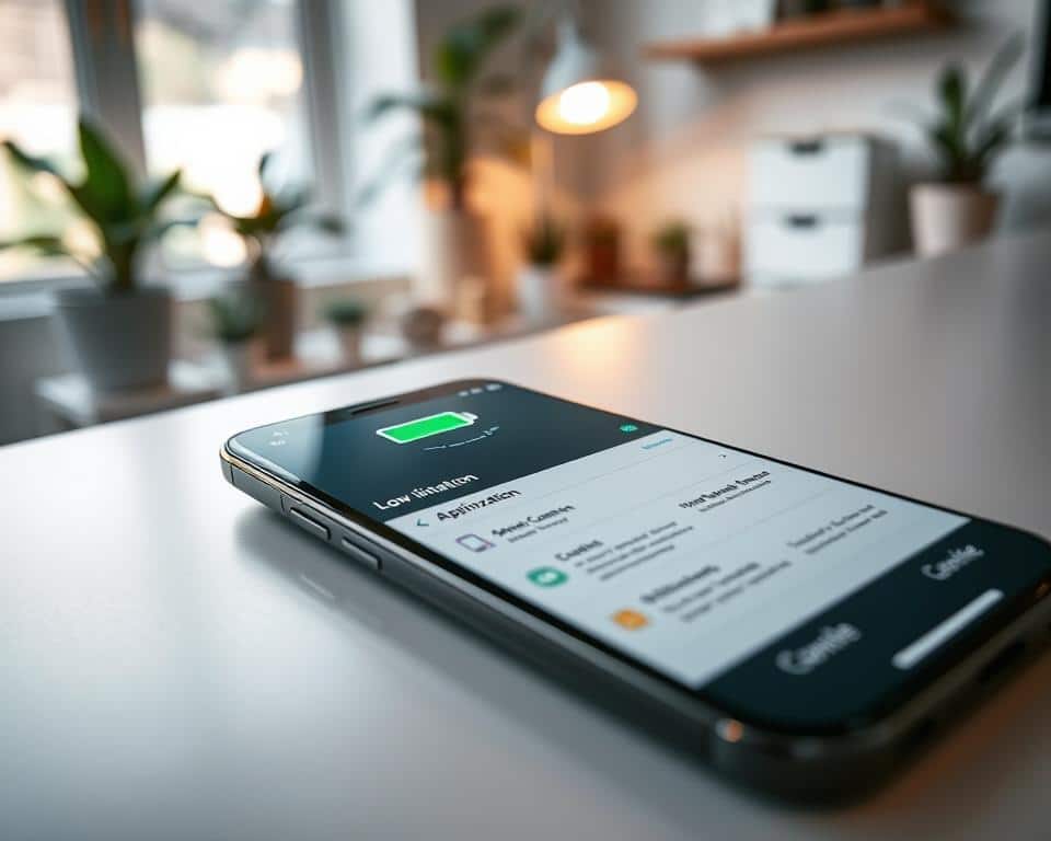 otimizar consumo bateria celular