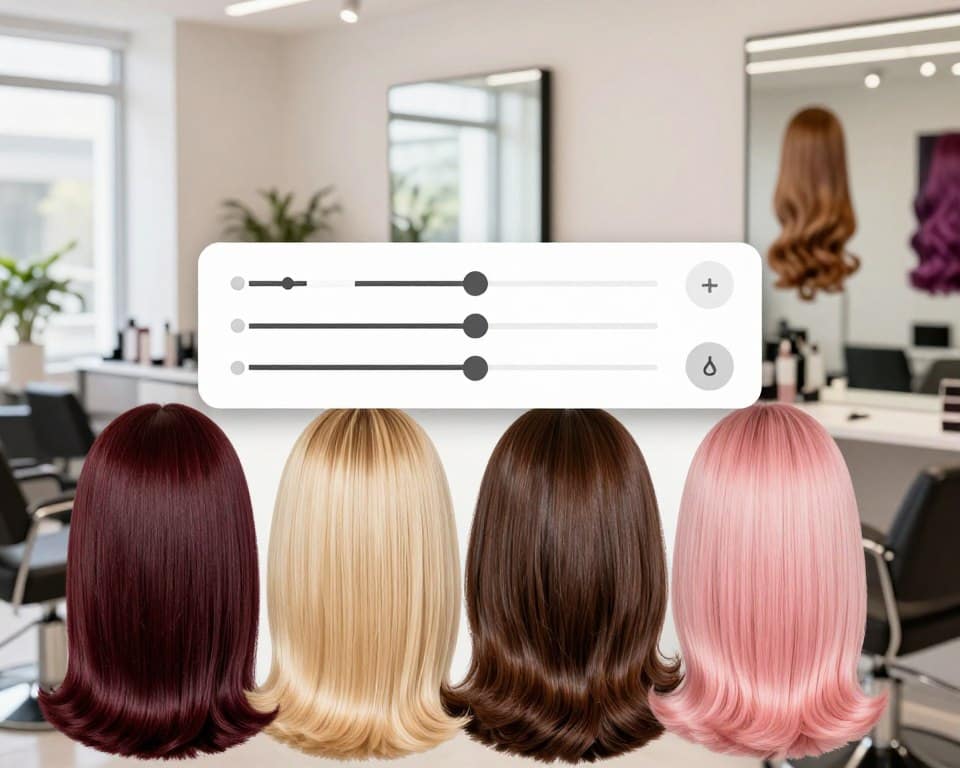 simulador de cores de cabelo